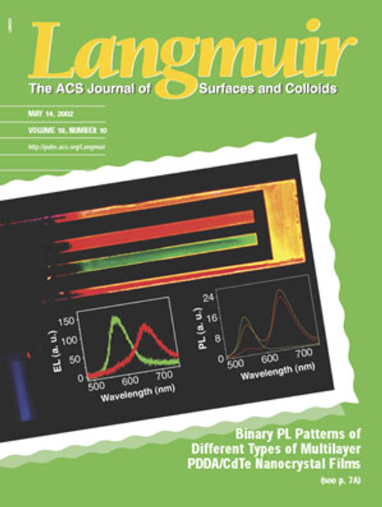 Lateral patterning of CdTe nanocrystal films by electric field directed layer-by-layer assembly method