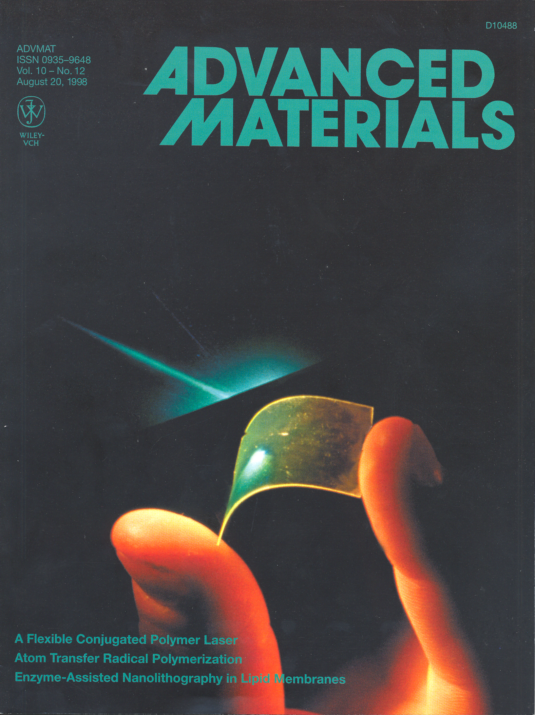 Flexible conjugated polymer laser